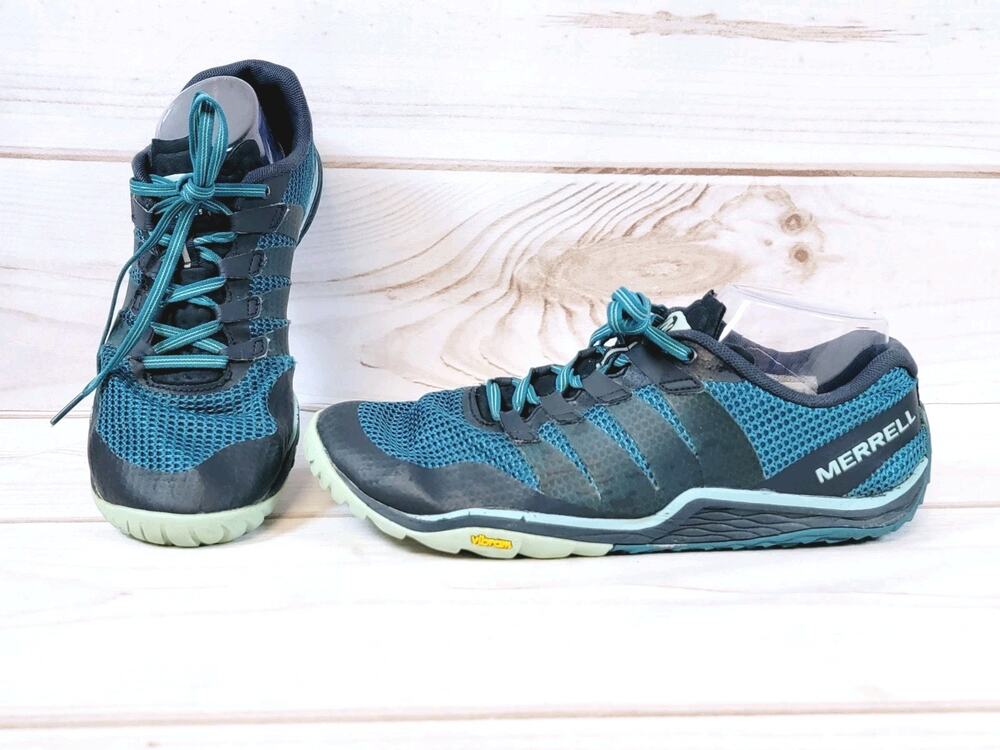 MERRELL Womens Trail Glove 5 Running Shoes Sz 10.5 Vibram Barefoot Sneakers